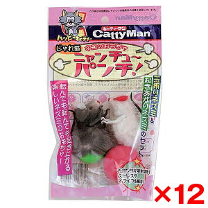【12個セット】ドギーマン ハヤシ じゃれ猫 ニャンチューパンチ