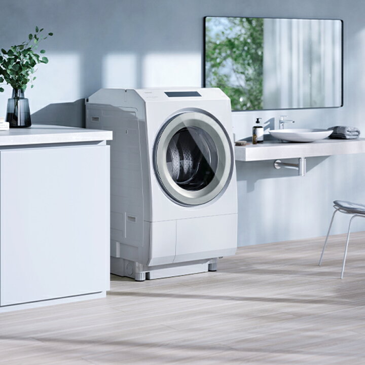 楽天市場】【標準設置無料】ドラム式洗濯機 洗濯 12kg 乾燥 7kg 東芝 