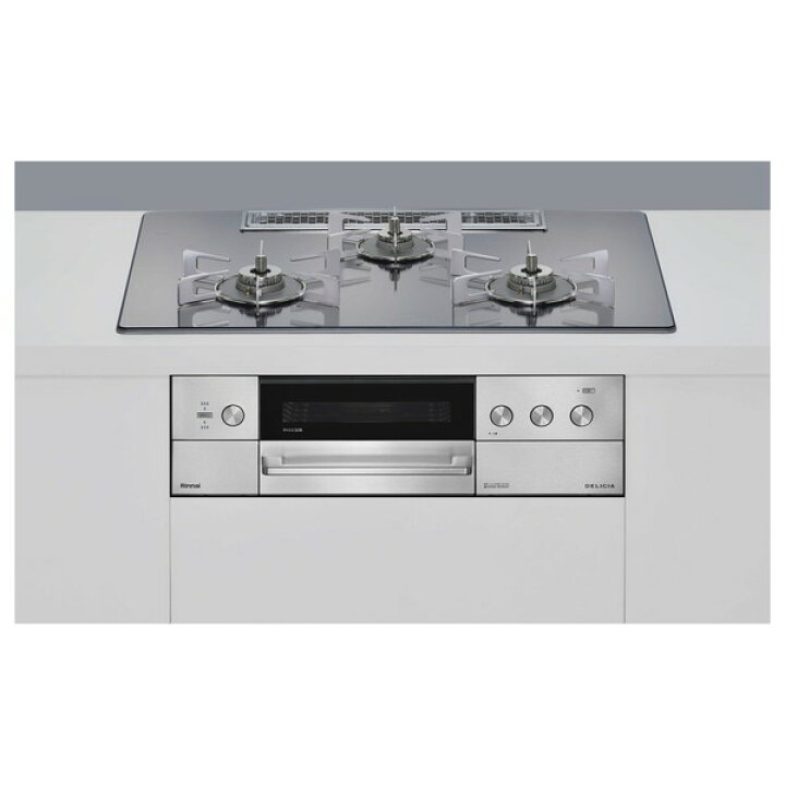 楽天市場】Rinnai RHS72W39M13RSTW-LP プラチナミラー DELICIA 