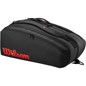 EB\ WR8038201001 CLASH V3 15PK RACQUET BAG BLACK/Infrared [ejXPbgobO]