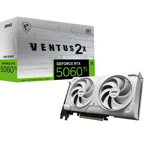 MSI GeForce RTX 5060 Ti 16G VENTUS 2X OC WHITE zCg [OtBbN{[h]