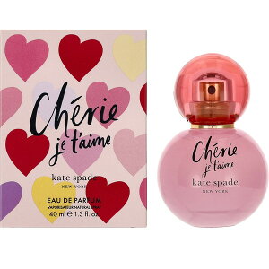 kate spade new york �P�C�g�X�y�[�h ���� ���f�B�[�X �V�F���[ �W���e�[�� �I�[�h�p���t�@�� 40mL KS-CHERIEJETAIMEEP-40 �t���O�����X �a���� �V���� �N���X�}�X �v���[���g �M�t�g