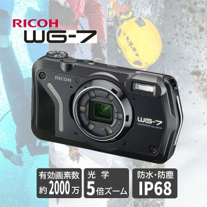 R[ RICOH WG-7 ubN RpNgfW^J h ho ϏՌ SV^t{fB AEghA 掿 Be }NBe WebJ H  GPS OCg@\ CALS [20m2