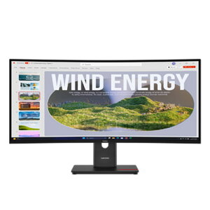 Lenovo 64AEGAR1JP [ThinkVision T34WD-40 (34�^���C�h�t���f�B�X�v���C/3440×1440/USB Type-C�ADP�AHDMI/��/�X�s�[�J�[�F�Ȃ�/3�N�ԕۏ�/�`���g/�X�C�x��(��])/���������j]
