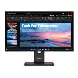 Lenovo 64AAGAR2JP [ThinkVision T27QD-40 (27�^���C�h�t���f�B�X�v���C/2560×1440/DP�AHDMI�AUSB Type-C/�u���b�N/�X�s�[�J�[�F�Ȃ�/3�N�ԃt���ۏ�/�L����pIPS�p�l���̗p)]
