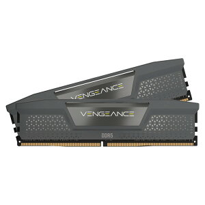 Corsair CMK64GX5M2D6000Z40 �O���[ VENGEANCE DDR5 [�f�X�N�g�b�v�p������ 64GB(32GB×2)] �yKK9N0D18P�z