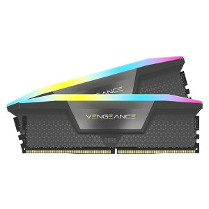 Corsair CMH32GX5M2F6000Z36 �O���[ VENGEANCE RGB DDR5 [�f�X�N�g�b�v�p������ 32GB(16GB×2)] �yKK9N0D18P�z