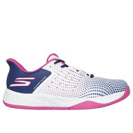 スケッチャーズ SKECHERS VIPER COURT RELOAD WNVP 23cm 172101C ホワイト×ネイビー [ピックルボールシ…