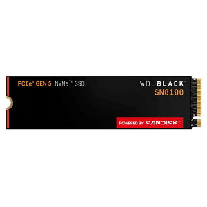 SANDISK WDS100T1XHM WD_BLACK SN8100 NVMe [�����X�g���[�W (SSD M.2 1TB �q�[�g�V���N����)] �yKK9N0D18P�z