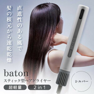 cado BD-S1N-SS �V���o�[ baton [�X�e�B�b�N�^�w�A�h���C���[]