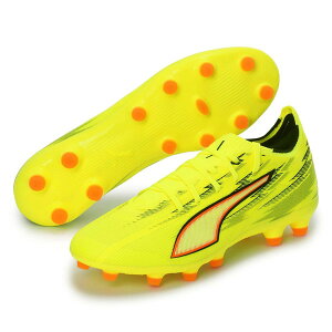 PUMA �v�[�} �T�b�J�[�V���[�Y �E���g�� 6 �}�b�` HG/AG 28.0cm 109001 01 Yellow Alert-PUMA Black-Glowing Red-Lime Squeeze