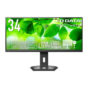 IODATA LCD-CWQ341SDB-F-AG �u���b�N [34�^�E���g�����C�h �t���f�B�X�v���C]