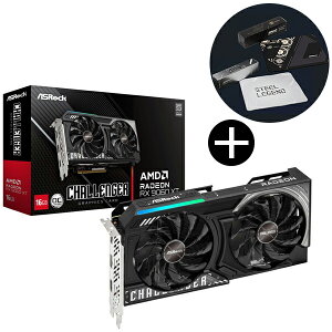 ASRock RX9060XT CL 16GO �u���b�N �O���t�B�b�N�{�[�h + �I���W�i���}�E�X�p�b�h �Z�b�g