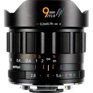AstrHori 9mm F2.8 MFT �u���b�N [�P�œ_�����Y (�}�C�N���t�H�[�T�[�Y�}�E���g)]