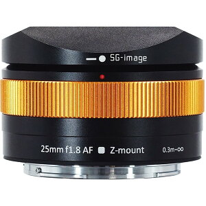SG-image SG AF25mm F1.8 Z C (O) �I�����W [�P�œ_�����Y (�j�R��Z�}�E���g)]
