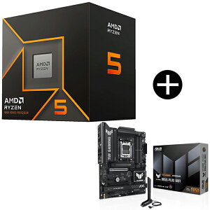 AMD Ryzen 5 9500F CPU + ASUS TUF GAMING B850-PLUS WIFI �}�U�[�{�[�h �Z�b�g