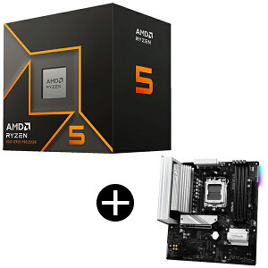AMD Ryzen 5 9500F CPU + ASRock B650M Pro X3D �}�U�[�{�[�h �Z�b�g