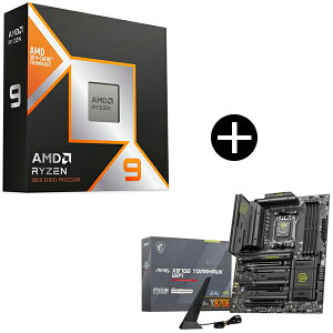 AMD Ryzen 9 9950X3D CPU + MSI MAG X870E TOMAHAWK WIFI �}�U�[�{�[�h �Z�b�g