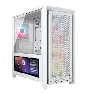 Corsair CC-9011327-WW �z���C�g FRAME 4000D LCD RS ARGB Premium Mid-Tower [�~�h���^���[ PC�P�[�X]