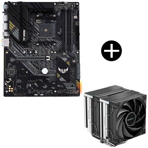 ASUS TUF GAMING B550-PLUS �}�U�[�{�[�h + DEEPCOOL R-AK620-BKNNMT-G �u���b�N �T�C�h�t���[�^CPU�N�[���[ �Z�b�g