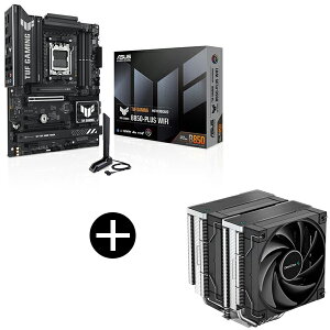 ASUS TUF GAMING B850-PLUS WIFI �}�U�[�{�[�h + DEEPCOOL R-AK620-BKNNMT-G �u���b�N �T�C�h�t���[�^CPU�N�[���[ �Z�b�g