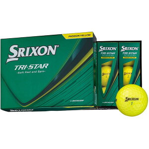 DUNLOP SRIXON TRI-STAR(�g���C�X�^�[) �{�[�� 2026�N���f�� 1�_�[�X(12����) �C�G���[ �y���{���K�i�z