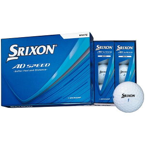 DUNLOP SRIXON AD SPEED(�G�[�f�B�[�X�s�[�h) �{�[�� 2026�N���f�� 1�_�[�X(12����) �z���C�g �y���{���K�i�z