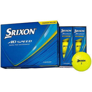 DUNLOP SRIXON AD SPEED(�G�[�f�B�[�X�s�[�h) �{�[�� 2026�N���f�� 1�_�[�X(12����) �C�G���[ �y���{���K�i�z