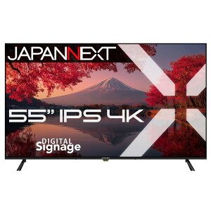 JAPANNEXT JN-IPS55UHD-M ���[�J�[�ۏ�2�N���f�� [55�^ ���C�h 4K �t���f�B�X�v���C]