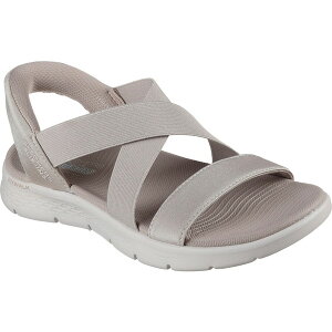SKECHERS �X�P�b�`���[�Y 141489 TPE GO WALK FLEX SANDAL - GLIMMER �g�[�v 24.0cm [�T���_�� ���f�B�[�X]