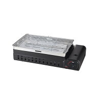 イワタニ CB-WBG-1 マットブラック ワイド BBQ グリル [カセットガスこんろ]