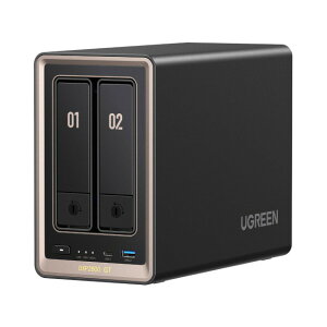 UGREEN DXP2800GT �u���b�N NASync [NAS 2�x�C]