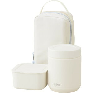 THERMOS JEE-801-IV �A�C�{���[ [�^��f�M�X�[�v�����`�Z�b�g (�X�[�v�W���[0.4L�E�e��0.4L)]