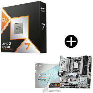 AMD Ryzen 7 9800X3D CPU + MSI B850M GAMING PLUS WIFI B850M GAMING PLUS WIFI �}�U�[�{�[�h �Z�b�g