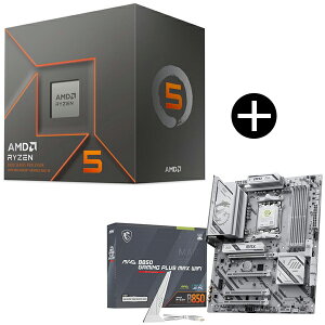AMD Ryzen 5 8500G BOX With Wraith Stealth Cooler CPU + MSI MAG B850 GAMING PLUS MAX WIFI �}�U�[�{�[�h �Z�b�g
