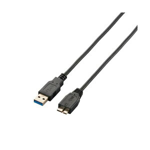 ELECOM USB3-AMBX20BK ubN [ ɍUSB3.0P[u(A-microB) 2m ]