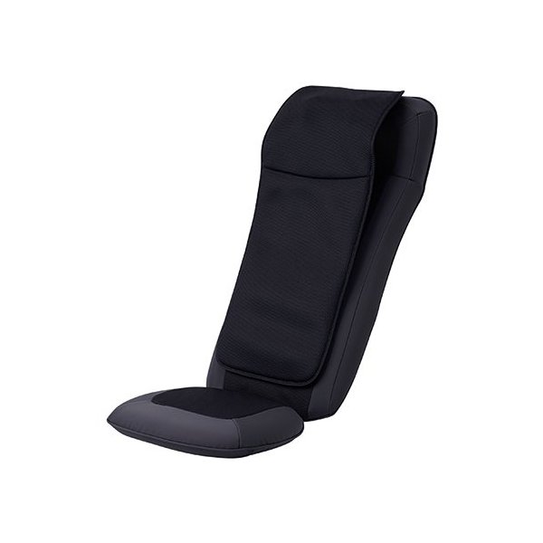 椅子に立て掛けてのご使用はもちろん 寝かせた状態でも使用が可能です 現品 フジ医療器 MRL-1200BK ブラック シートマッサージャー my マイリラ 春の新作続々 relax