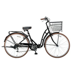 CAPTAIN STAG バレイ FDB266 (ブラック) [ 折り畳み自転車（26インチ・6段変速） ] メーカー直送 新生活 小型自転車 ミニベロ アウトドア 快適 サイクリング 街乗り おしゃれ プレゼント