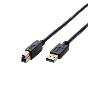 ELECOM DH-AB3N15BK USB3.0P[u A-B^Cv AVp 1.5m ubN