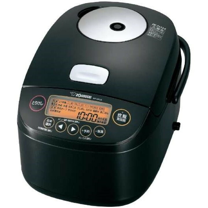 楽天市場】ZOJIRUSHI 象印 NP-BK18-BA 圧力IH炊飯ジャー 極め炊き 1升炊き 内釜3年保証 鉄器コートプラチナ圧釜 49通りの炊き方  黒 ブラック NP-BK18 ふっくら 純正品 メーカー様お取引あり メーカー保証対応 初期不良対応 : XPRICE楽天市場店