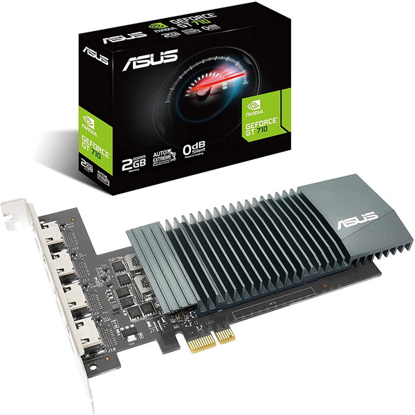 GeForce GT 定番 710 を搭載したビデオカード ASUS 買い物 2GB PCIExp GT710-4H-SL-2GD グラフィックカード