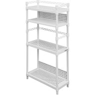 Bauhutte バウヒュッテ デスク BHS-600SM-WH デスクサイドラック ゲーミング家具 在宅 リモート メーカー…