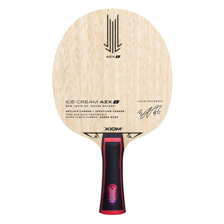 楽天市場】XIOM アイスクリーム AZXi FL [卓球ラケット] : XPRICE楽天 