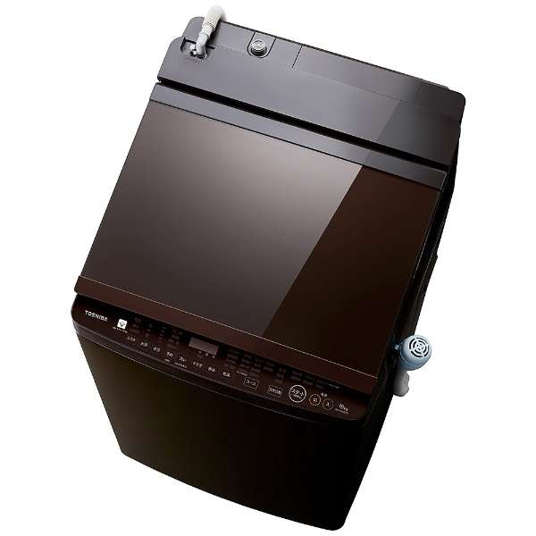 抗菌ウルトラファインバブル洗浄W を搭載した縦型洗濯乾燥機 超目玉 販売 東芝 AW-10SV9 T 乾燥5.0kg 洗濯10.0kg ZABOON 洗濯乾燥機 グレインブラウン