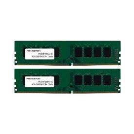 princeton PDD4/2666-4GX2 288pin DDR4 DIMM [ デスクトップ用メモリ(4GB×2枚組) ]