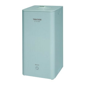 加湿器 1L テクノス TEKNOS EL-C018(B) ブルー 超音波式加湿器 木造3畳 コンクリ6畳まで 超音波式