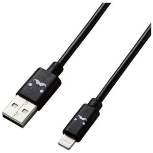 ELECOM MPA-FUAL12CBK ブラック Lightningケーブル カラフル 1.2m