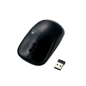 ELECOM M-FIR08DRBK IR�}�E�X IR08DR�V���[�Y �����}�E�X 3�{�^�� �ȓd�� �u���b�N �V����