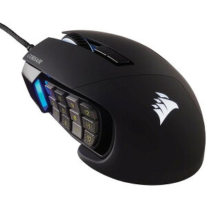 Corsair CH-9304211-AP �u���b�N SCIMITAR RGB ELITE [ �Q�[�~���O�}�E�X ]