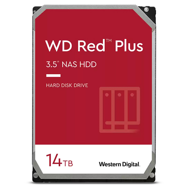 WD Red Plusでパワフルに対応 WESTERN DIGITAL WD140EFGX WD Red Plus [3.5インチ内蔵HDD(14TB･SATA600･7200rpm)]